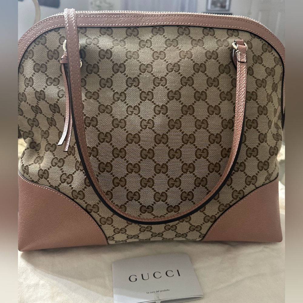 Gucci Beige and Pink Women's Bag